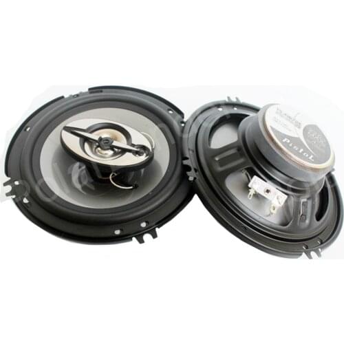 Free shipping a pair max music power 220W 6.5 inch car coaxial speaker stereo audio bass tweeter function hot sale