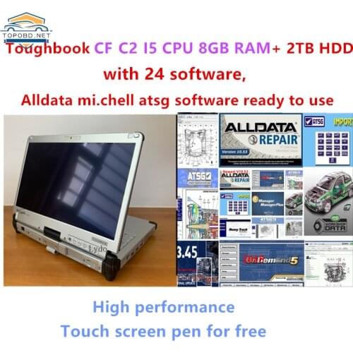 2021 hot alldata software m.tchell atsg software 24 software with for Panasonic CF-C2 TOUGHBOOK Used CF C2 i5 3427U touchscreen
