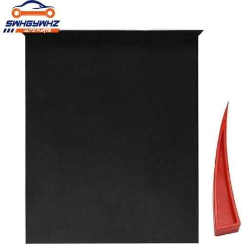 Paintless Dent Repair Tools Black Window Guard Protect with Felt Window Curve Wedge for Car Repair Paintless Dent Repair Tools