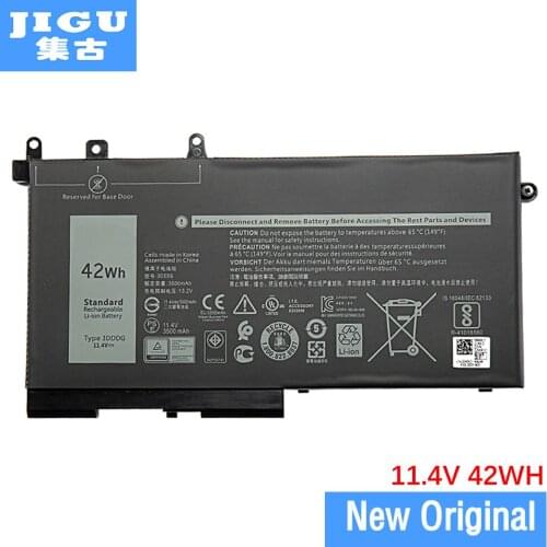 JIGU Original Laptop Battery FPT1C O3VC9Y For DELL For Latitude 14 5495 For Latitude 5580 N038L5490-D1536FCN
