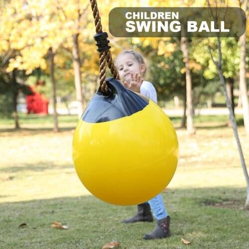 Children Inflatable Ball Swing Spherical Swing Games Toys Indoor Outdoor Sports Accessories Garden Playground Backyard Swing