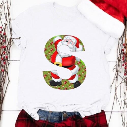 Baby Novelty Tshirt O-Neck Boys Cartoon Shirt Christmas Letters Gift Print Cute Girls Streetwear Children Kids Clothes Girl Tops