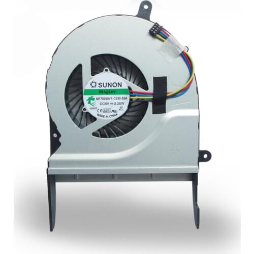 ORIGINAL CPU Fan For ASUS N551 N551J N551JK N551JM N551JV N551JX N551JK N551JQ G58 G58J Cpu Fan Cooler MF75090V1-C330-S9A