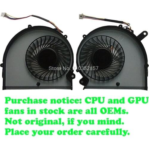 OEM Laptop P64W 15W 15X CPU GPU FAN For Gigabyte For AERO 15 15W 15X 15 Classic-XA 15-W8 15X V8 15-X9 15-Y9 For AERO 14 New