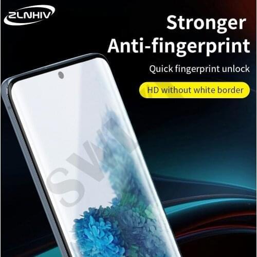 ZLNHIV Film for Samsung Galaxy s20 s21 FE ultra s8 s9 s10 lite s10e plus s5 s6 s7 edge tempered glass phone screen protector