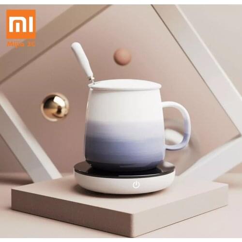 Xiaomi Xiaozuo Constant Temperature Insulation Coaster 55 Celsius Constant Temperature for Porcelain Glass Metal Cup Winter