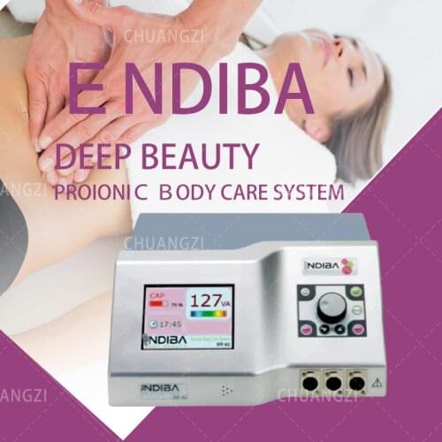 Spain Indiba RET CET 2 In 1 Fat Removal Fat Dissolving Proionic System High Frequency Heating Diathermy RF Injury Treatment