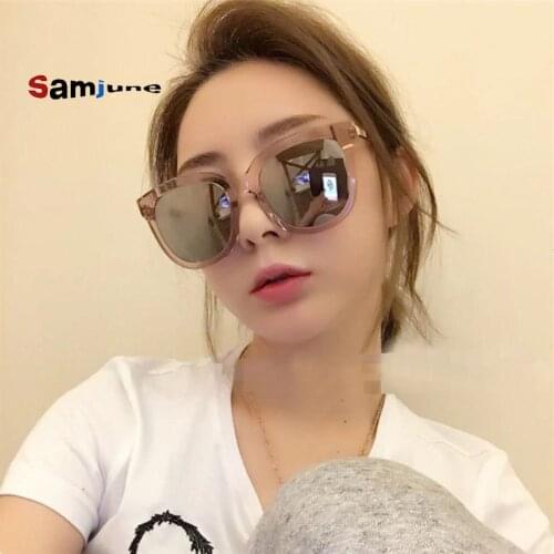 Samjune 2018 new Trend All-match glasses sunglasses women sunshade oculos Men oculos de sol masculino gafas de sol mujer UV400
