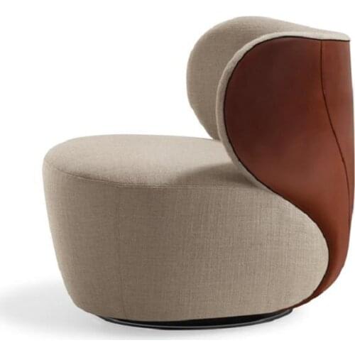 Nordic Single Sofa Chair Simple Modern Leisure Balcony Bedroom Designer Chair Lazy Sofa