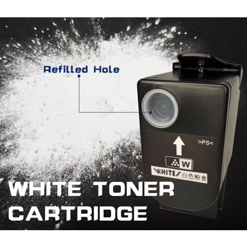Compatible white toner cartridge for Lexmark CX310 CX410 CX510 CX310N CX310DN CX410E CX410DE CX410DTE CX510DE CX510DTHE CX510DHE