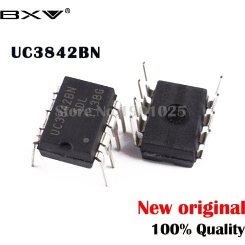 10PCS UC3842BN UC3842B UC3842 DIP8 DIP New original In Stock
