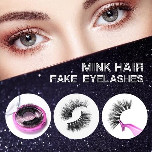 BANFI 3D Mink Lashes Natural False Eyelashes Thick Long Eye Lashes Wispy Makeup Eyelash Extension Silk Eyelashes Beauty Tools