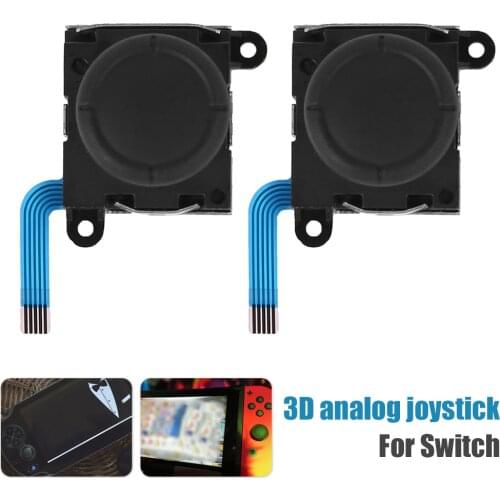 2Pcs 3D Analog Joystick Thumbstick for NINTENDO Switch Joy-Con Controller