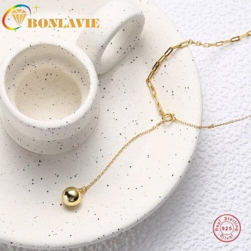 BONLAVIE Silver Necklaces