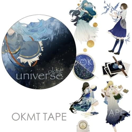 Pet Bright Face Special Oil Decorative Sticker Character Washi Tape Roll