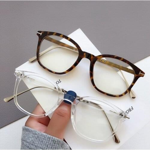 JackJad 2021 Fashion Cool Round Style Womens Elegant Plain Glasses Vintage Classic Anti Blue Ray Eyewear Frame Eyeglasses 732