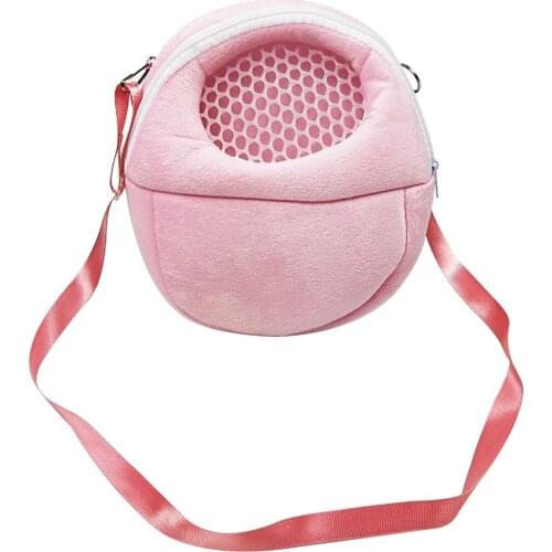 Pet Rabbit Cage Small Hamster Travel Bag Chinchilla Guinea Pig Keep Warm Bags Breathable Bag Pet Cage Rat Leash