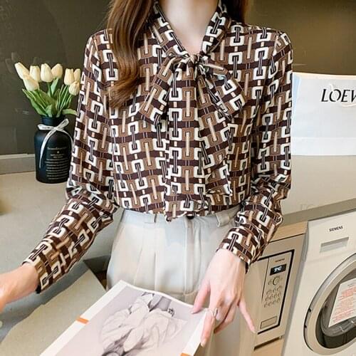 LJSXLS Stand-up Collar Blouses