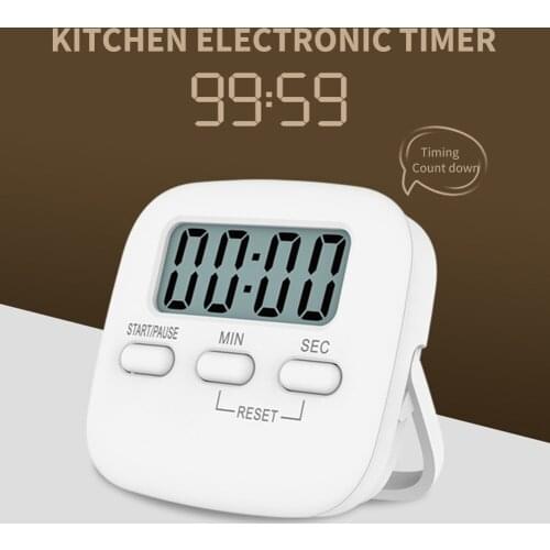 Multifunctional Magnetic Digital Timer Stopwatch Kitchen Countdown Timer Cooking Baking Alarm Reminder Clock with Stand