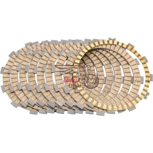 Motorcycle 9x Engine Clutch Friction Plates Disc Set For Suzuki GSXR1000 GSX-R1000 GSXR 1000 2009 2010 2011 2012 2013 2014 15 16