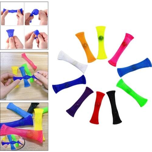 10Pieces Fidget Toys for Adults and Fidget Toys Pressure Relieving Decompression Marble Toy for Boys Girls