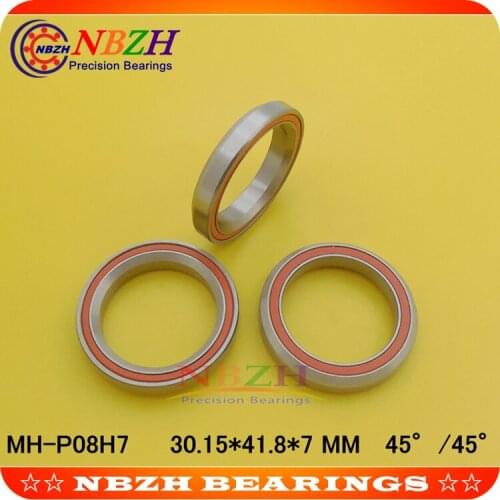 NBZH 1-1/8" 28.575mm bicycle headset bearing MH-P08H7 ( 30.15x41.8x7mm, 45/45) repaire bearing ACB845H7
