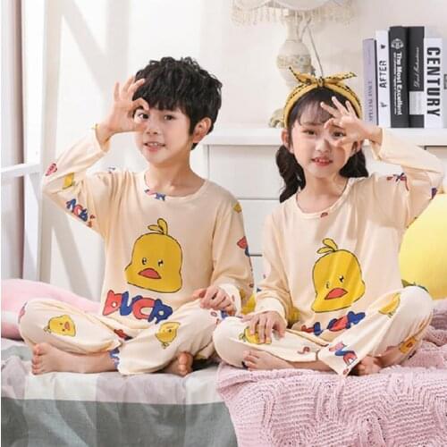 New Children Pajamas Boys Clothes Pants Set Cartoon Sleepwear Kids Pajamas For Girls Toddler Baby Outfits Child Pyjama