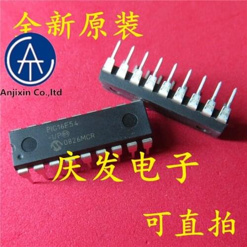10 PCS real new and orginal real stock PIC16F54 - I/PDIP - 18 PIC16F54 encapsulation