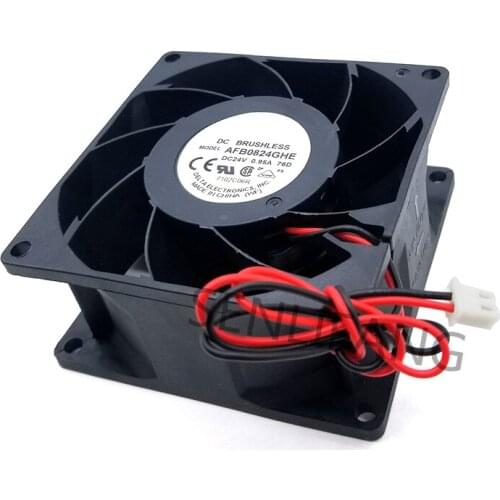 Original for 8038 8cm AFB0824GHE G022 Inverter Control Cooling Fan DC 24V 0.95A 2-line
