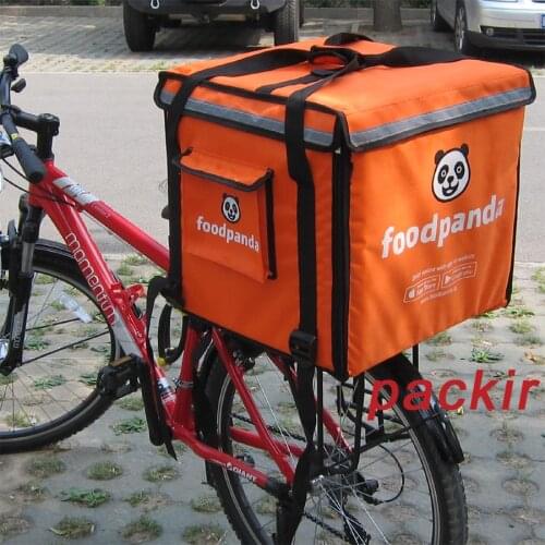 PK-64C: On Scooter Pizza Delivery Backpack, Food Box, Carry Bag, Keep Food Hot,Pizza Take Out Bag,16" L x 16" W x 16" H