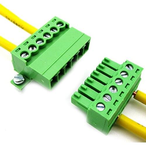 15EDGRKC-3.81mm PCB Pluggable Terminal Block Connectors 2P3P4P5P6P7P8P9P10P Right Angle 15EDGK 2/3/4/5/6/7/8/9/10/11/12-20 Pin