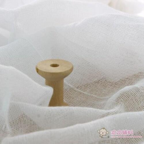 100cm x 100cm pure cotton yarn Gauze filter Use abdomen bring cloth knitted mesh fabric jersey tulle material