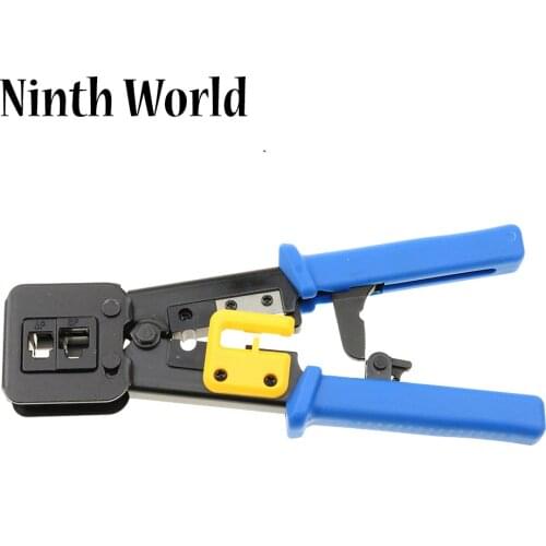 EZ RJ45 crimper hand network tools pliers RJ12 cat5 cat6 8p8c Cable Stripper pressing clamp tongs clip multi function