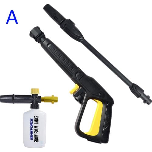 High Pressure Foam Gun Hose Kit Pressure Washser Spray Gun Foam Cannon Snow Foam Lance Foamer Hose Pipe Nozzle for Karcher