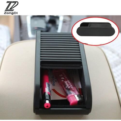 ZD 1Pc Car storage Box Telescopic Roll type for Ford focus 2 Toyota corolla VW polo passat b5 b6 Lada granta vesta accessories