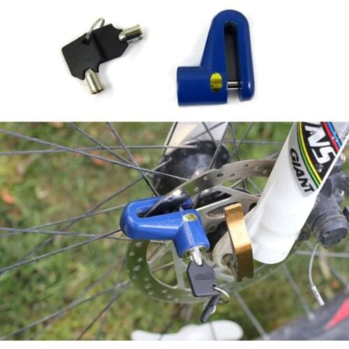 MTB/Road Bicycle Disc Brake Lock Portable Fast Electric Bicycle Motorcycle Disc Brake Lock Wire Cable Locks Outdoor Bike Lock