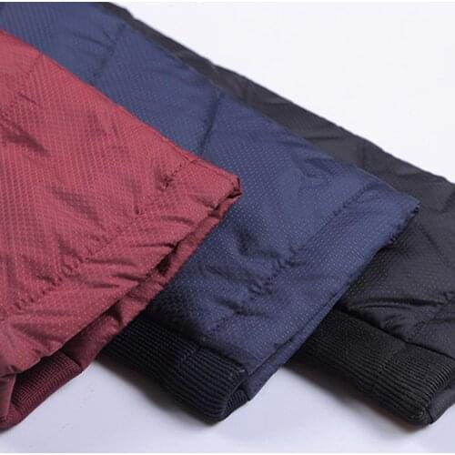 Winter Casual Women 90% White Duck Down Pants Winter Thick Warm Slim Elastic High Waist Pencil Pants For Women Trousers