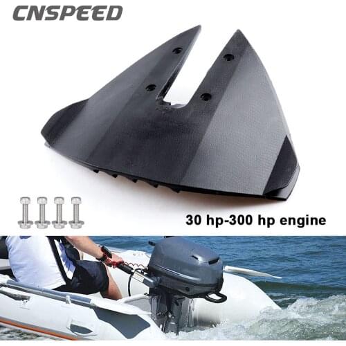 1 Pcs Boat Hydrofoil Stabilizer For Outboards & Stern Drives 30-300 HP Engine Boat Accessories Marine
