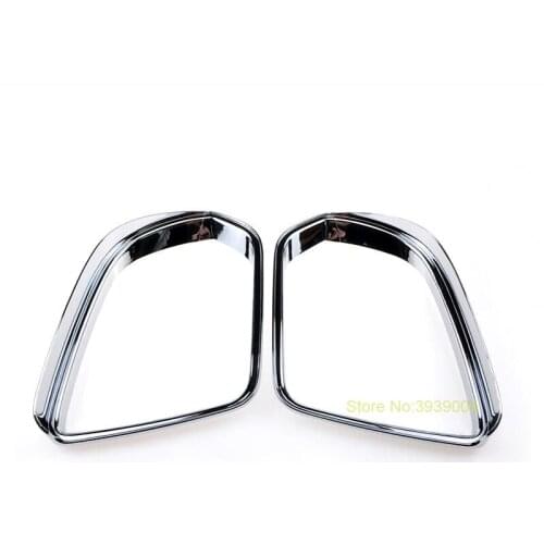 For Mercedes Benz Vito 2016-2017 2PCS ABS Chrome Car Rearview Side Mirror Rain Gear Eyebrow Protector Cover Trims Car Styling
