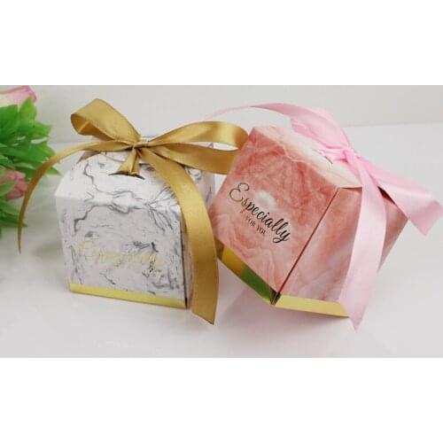 20pcs European Candy Bar Box Favors and Gifts Boxes Candy Dragee Bags for Guests Wedding Decoration Baby Shower Party Supplies