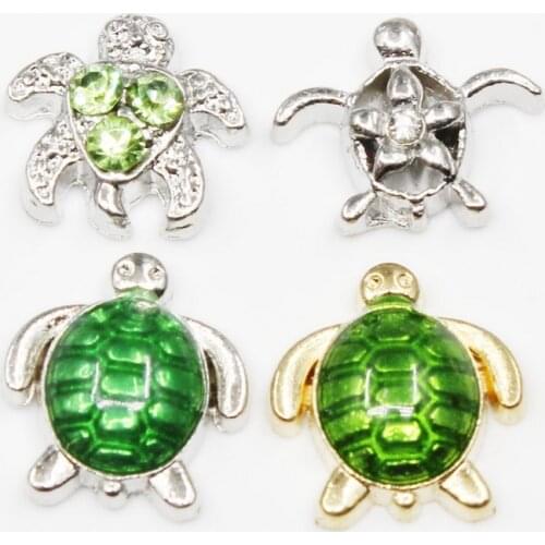 20pcs/lot Turtles Mermaids Whales Dolphins Enamels Sea Animals Floating Charms For Glass Lockets Memory Pendant Jewelry
