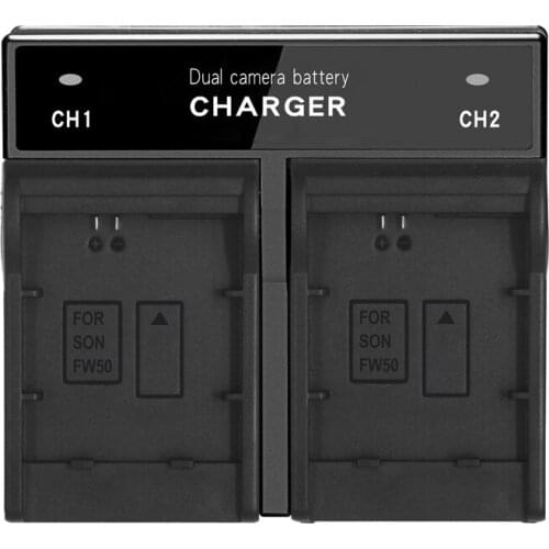 Camera Accessories NP-FW50 Battery Charger Suitable For Sony Micro Single Camera Charger Dual Channel Digital Travel Charger
