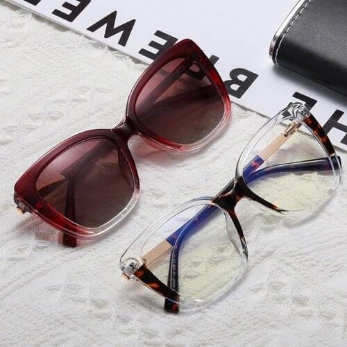 DeFanxi Womens Cat Eye Sunglasses