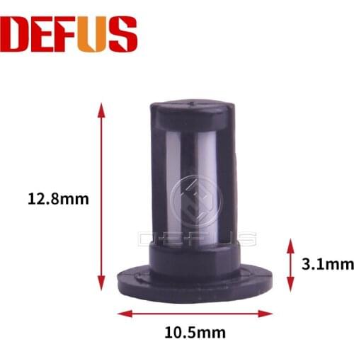 DEFUS DF-F109 50PCS A bag 10.5x3.1x12.8MM AY-F109 Fuel Injector Micro Filter For Honda Civic 1.6L 1996-2000 Fuel Filters