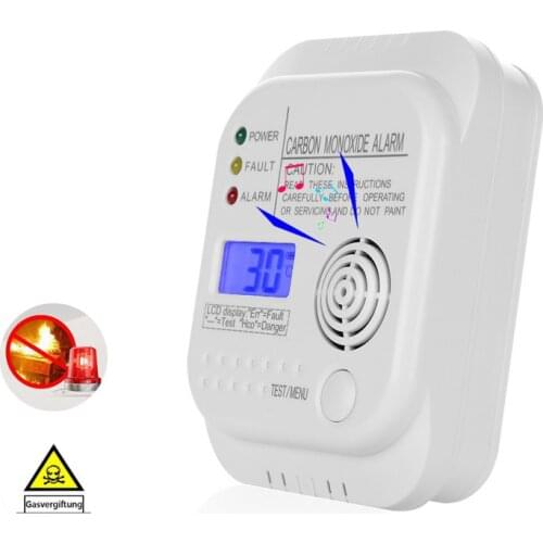 Natural Gas Co Gas Leak Detector Carbon Monoxide Combustible Gas Detector Alarm Determine Tester For Home