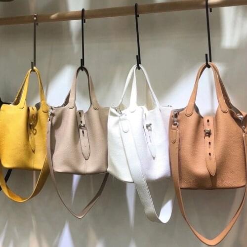 Fashion Womens Bag Ladies Bucket Bag Sets Female Ladies Small Handbags Designer PU Leather Crossbody Shoulder Bag Whole Sale