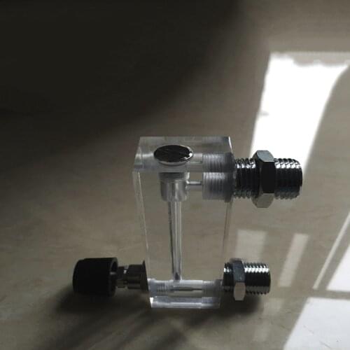 LZT-6T 10-100L/min Square Panel Type Gas Flowmeter Air Flow Meter rotameter LZT6T Tools Flow Measuring