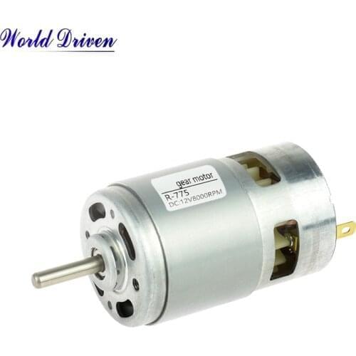 Dc Price 12v Gear Mini 24v 12 Volt Brushed Industrial Geared 775 Motor