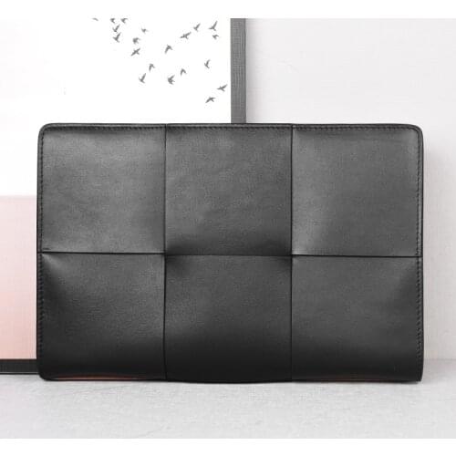 Mens Bag Clutch Male Kitting Woven Genuine Leather Envelope Bags Designer 2021 New Luxury Brand Clutchs Top Quality Specially
