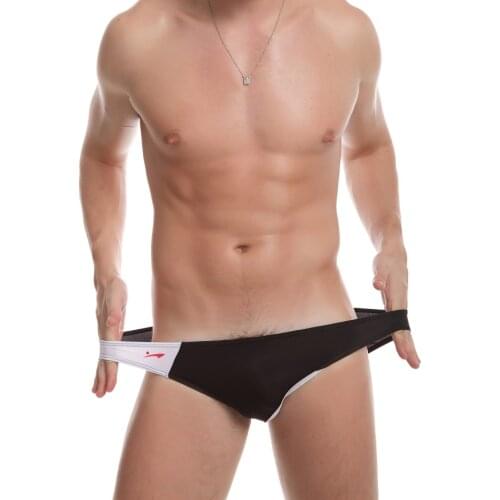 New Sexy Mens Fashion Bikini Trunks Men Comfy Briefs Gay Beach Shorts Bermuda Board Shorts